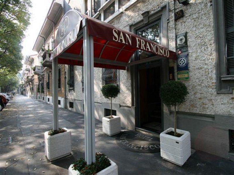 Hotel San Francisco Milaan Buitenkant foto